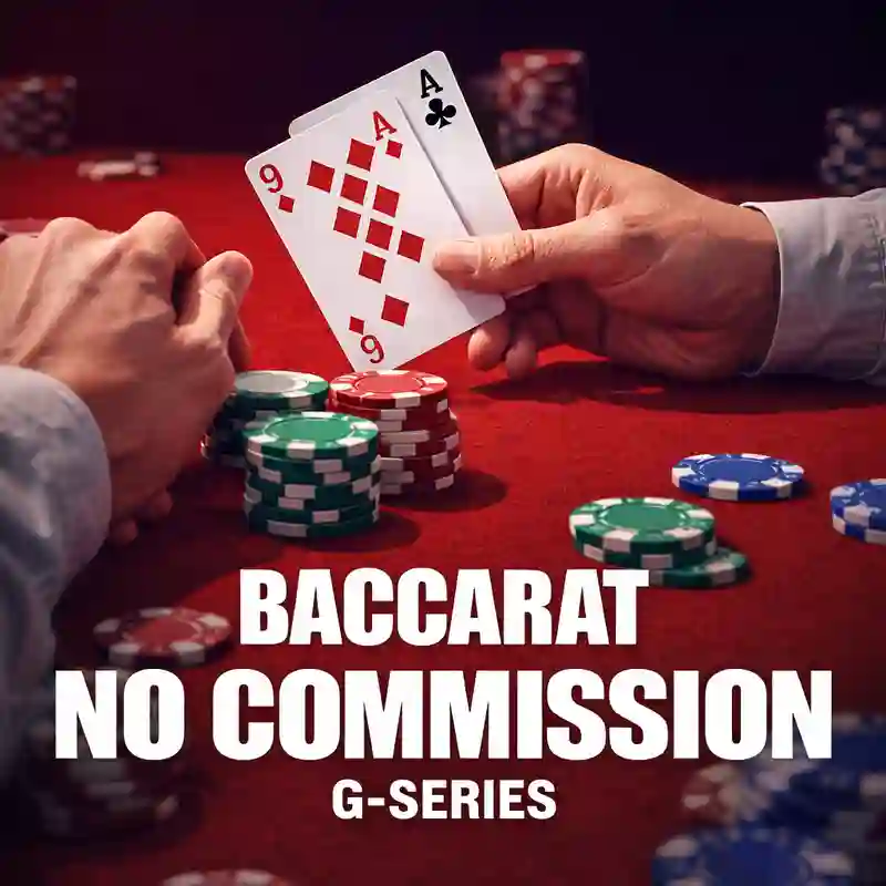 Walang Komisyon na Bakarat high stakes table